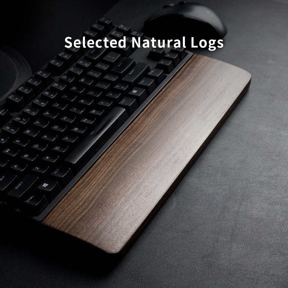 Walnut Wooden Keyboard Wrist Rest